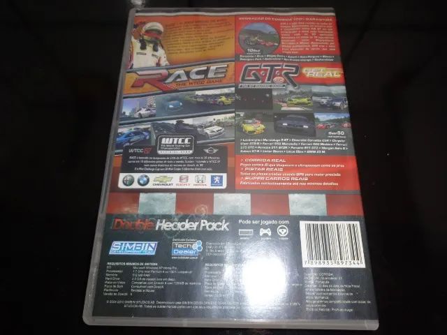 Game Pc Double Header Pack Race Vs. Gtr - 2 Jogos de Corrida - Foto 3