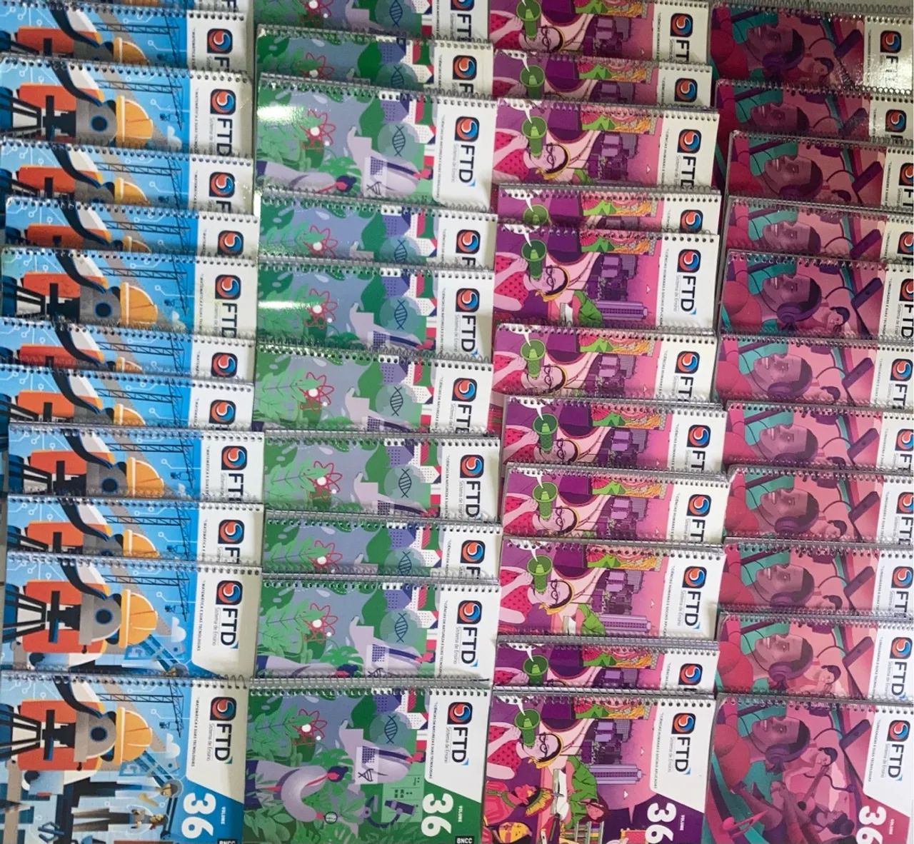 Livros FTD - 3 Série Seminovos - Foto 5