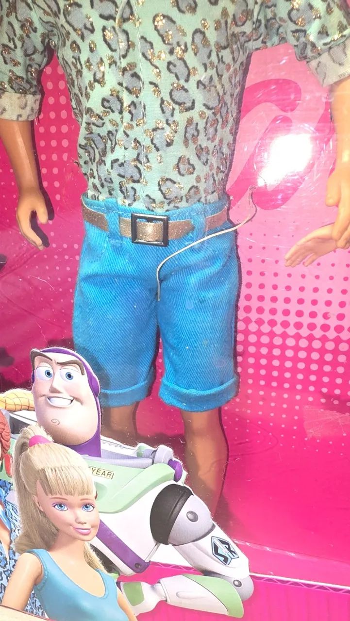 Bonecos Toy Story Barbie e Ken Mattel Raro Lacrado - Brinquedos e