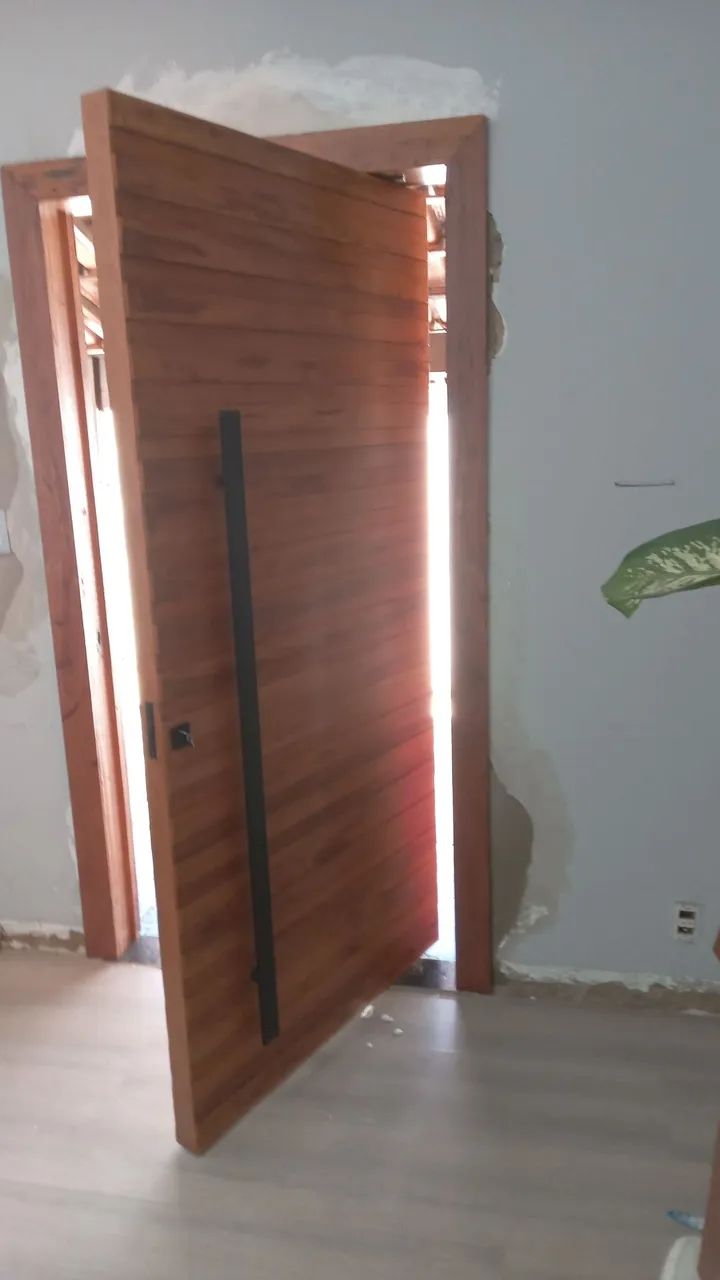 Porta pivotante completa e instalada   - Foto 5