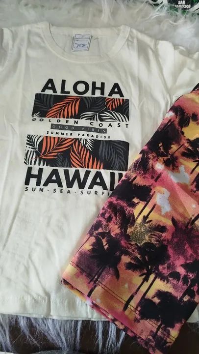 Conjunto infantil masculino VERÃO