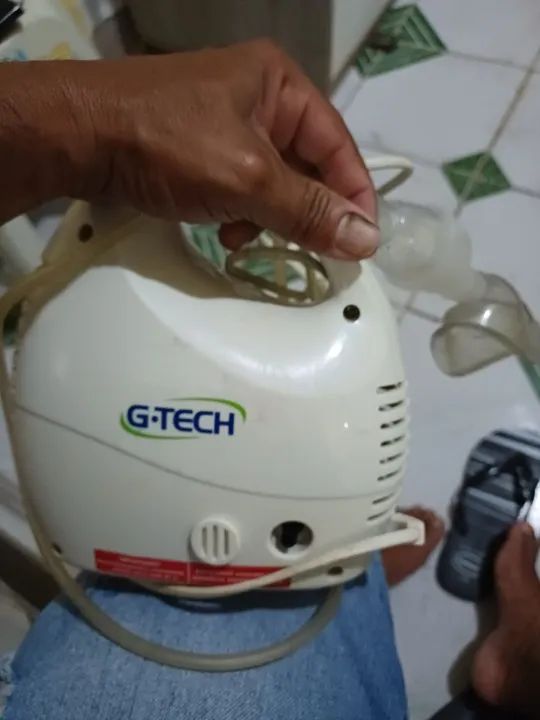 Inalador G-Tech - usando  - Foto 2