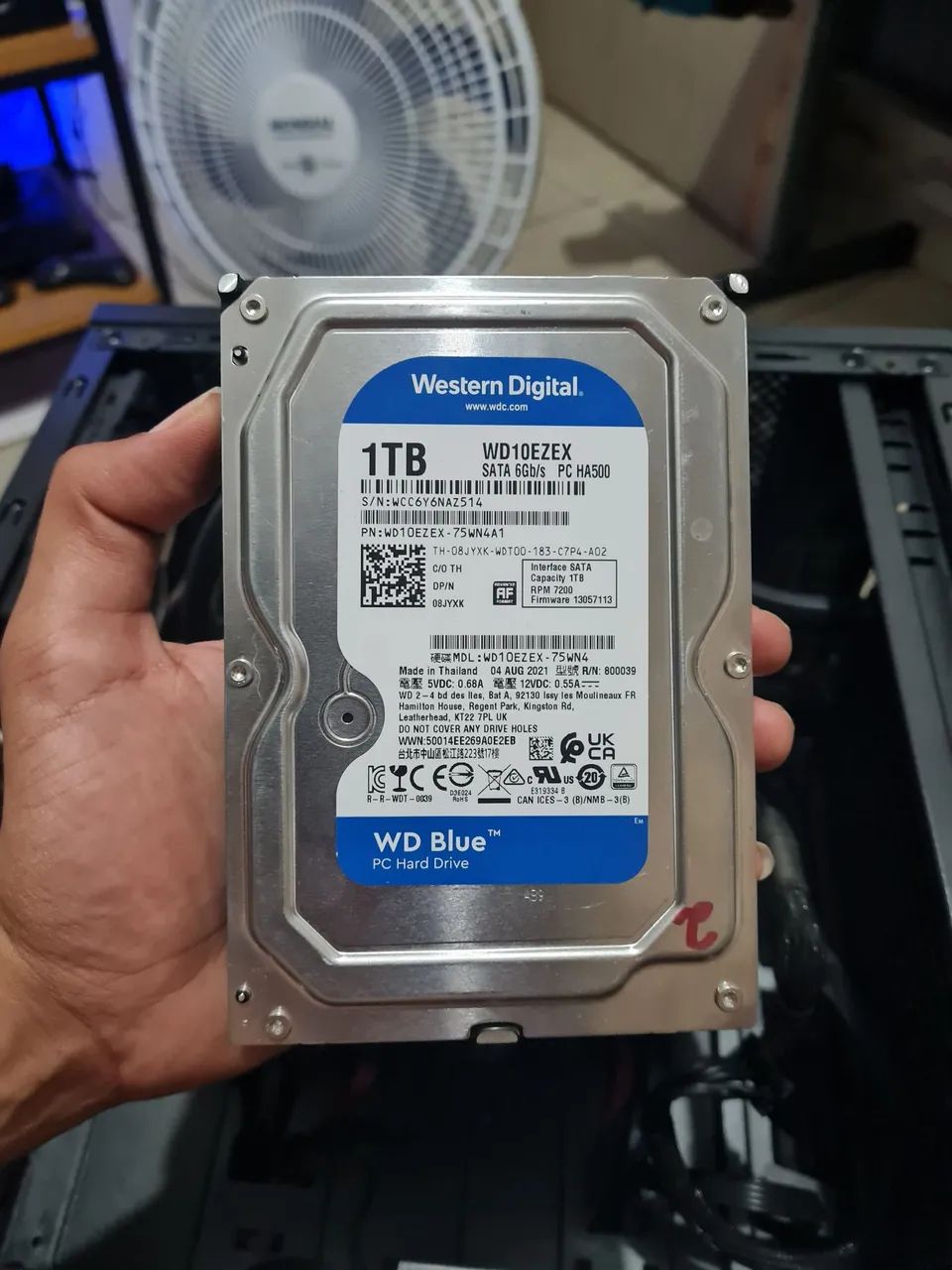 HD Western Digital 1TB 3.5'
