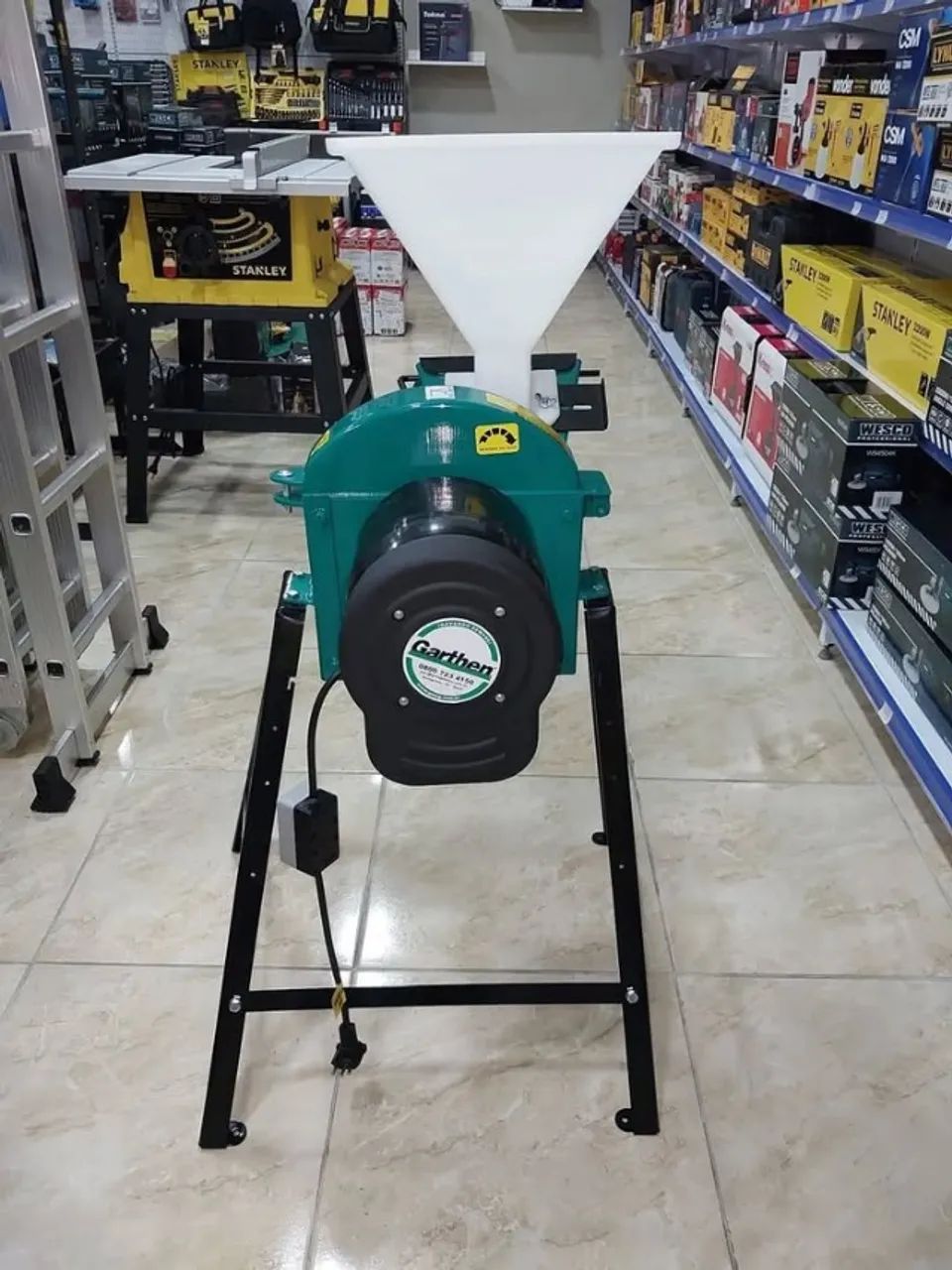 Forrageira Triturador GP-1500ABI 1.5hp Garthen (Loja) - Foto 2