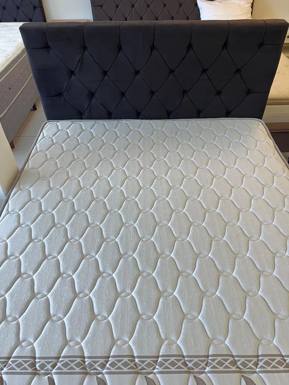 Cama Casal BAÚ COM COLCHÃO - ENTREGA GRÁTIS!  - Foto 4