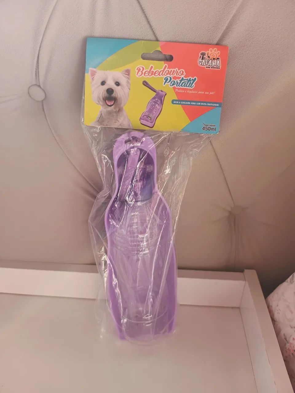 Bebedouro Portátil para Cães 450ml
