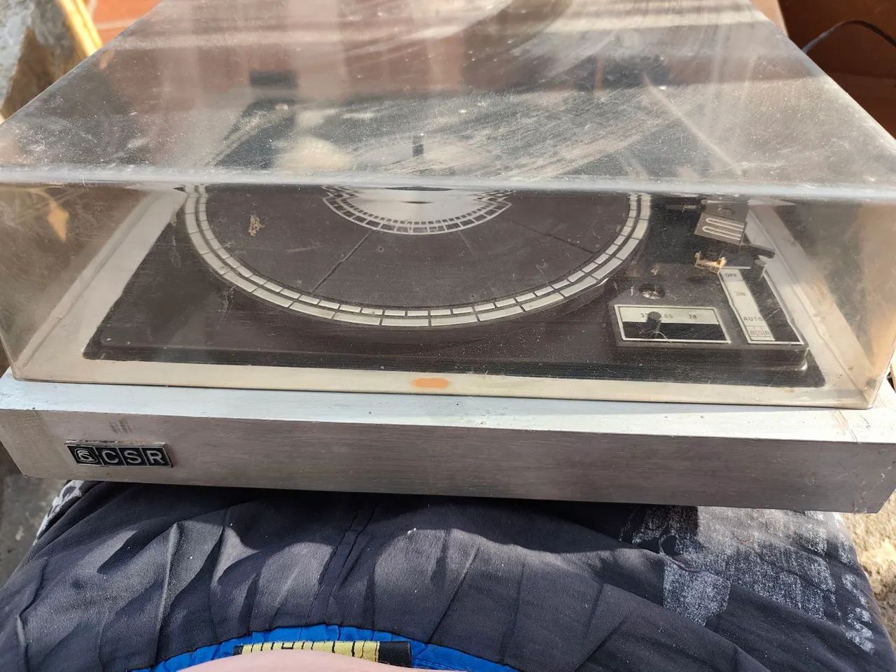 Leitor de vinil CSR