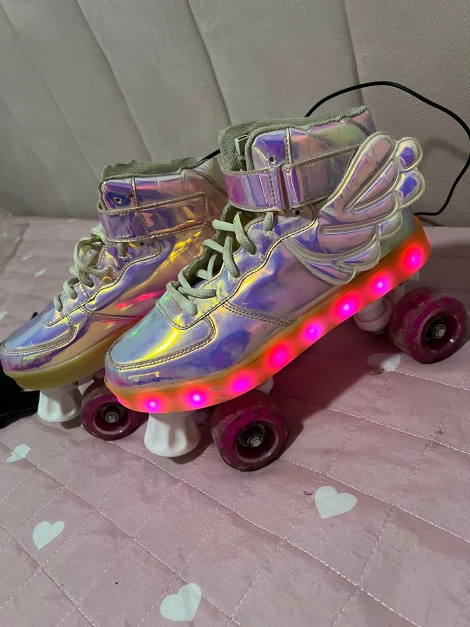 Patins infantil com led  - Foto 2
