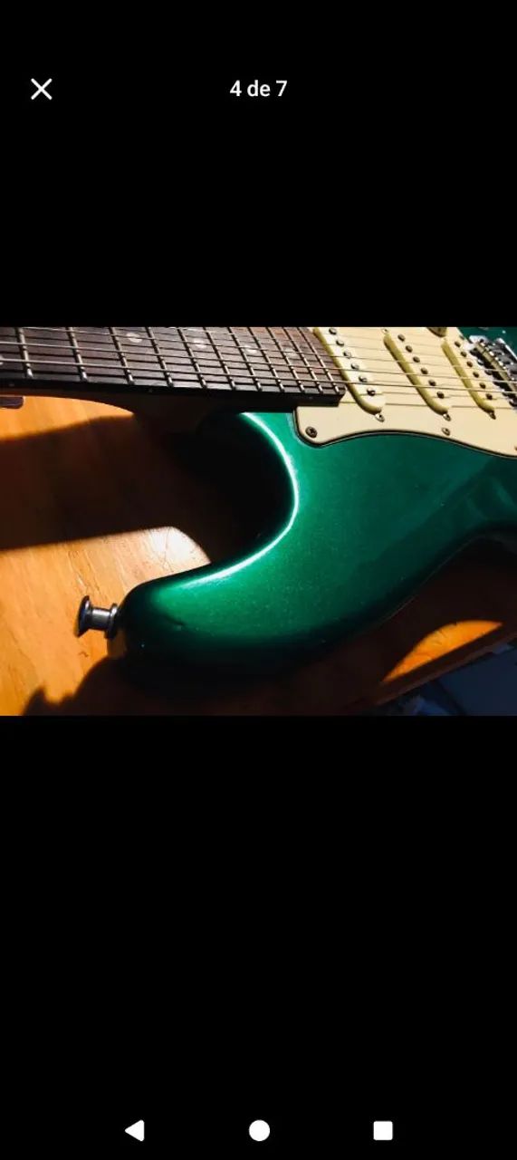 GUITARRA MEMPHIS STRATOCASTER TIMBRE INCRÍVEL  - Foto 2