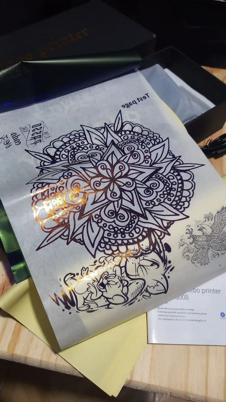 IMPRESSORA TÉRMICA TATTOO - TATTOO PRINTER (NOVA) - Foto 5