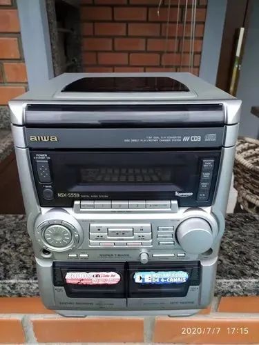 Aparelho de Som Aiwa NSX-5559 - Super Rack - Foto 2