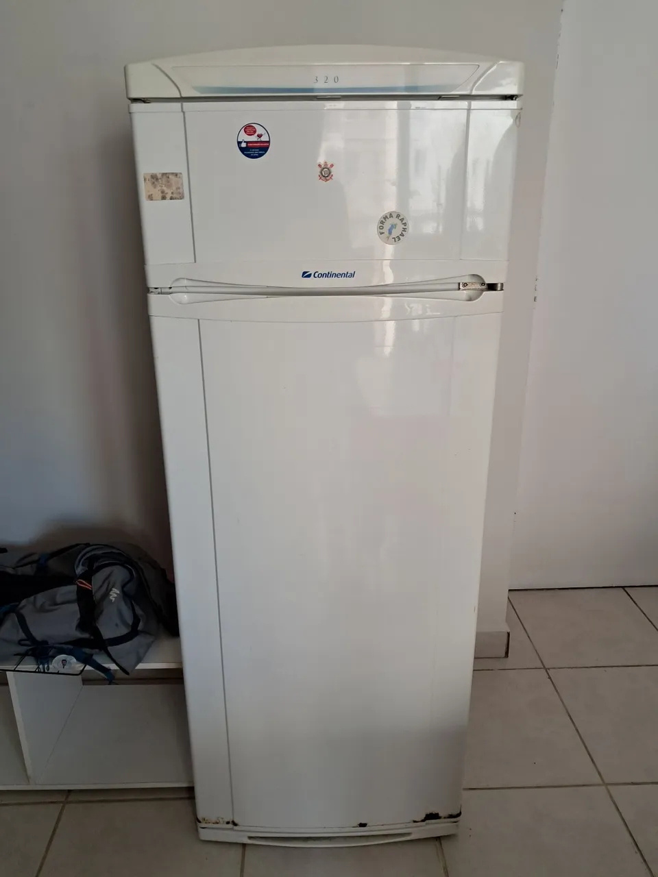 Geladeira Continental 320L Duplex