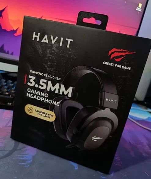 Fone Headset Gamer Havit H2002d 3.5mm