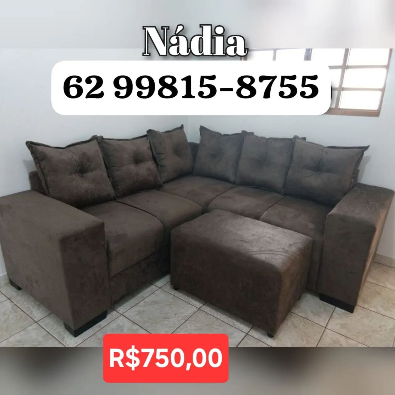 Sofá De Canto === 134