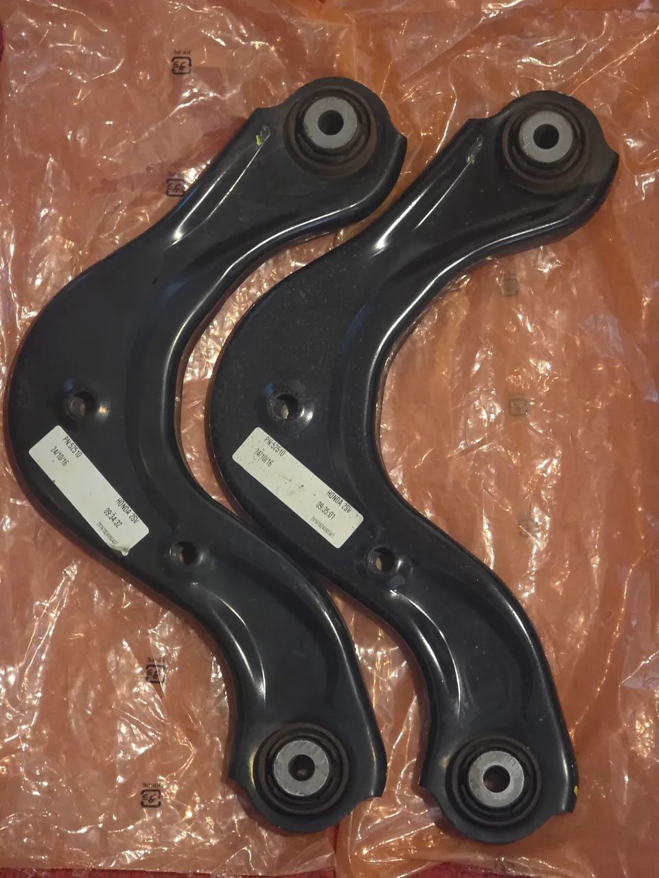 Braço superior traseiro Honda civic G10 2017-2021 lado D+E 100% original - Foto 2