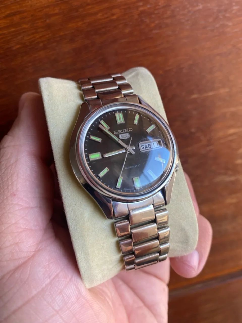 Seiko 5 automático 6309-8230 revisado  - Foto 5