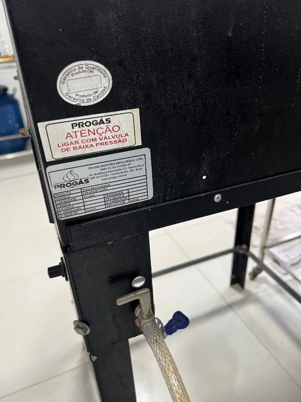 Forno Refratário à Gás 83 Litros Progás Completo  - Foto 6