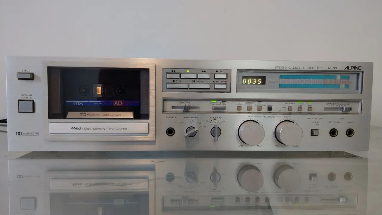 Tape deck Alpine AL60 (Made in Japan)
