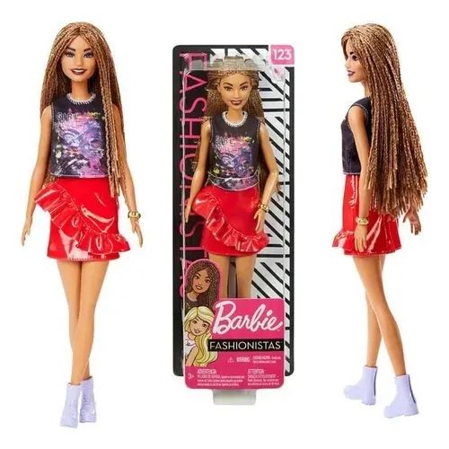Barbie Negra com tranças - MADE TO MOVE - Foto 5