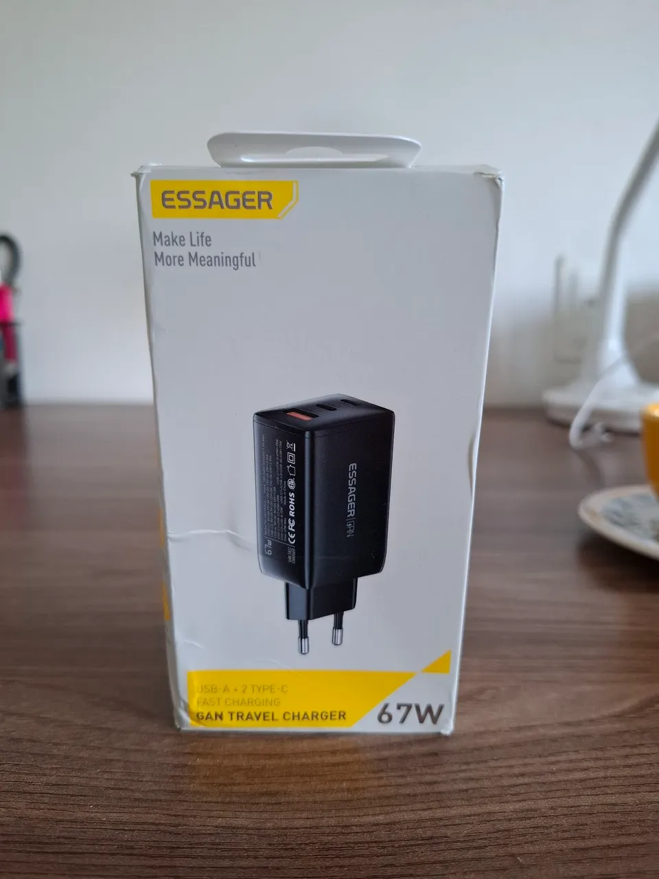 Carregador Gan 67w Essager