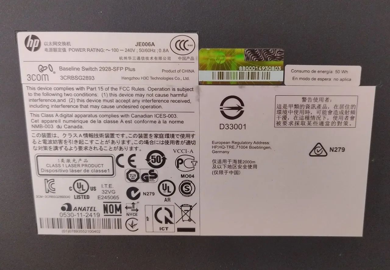 Switch HP V1910 24G - Foto 3