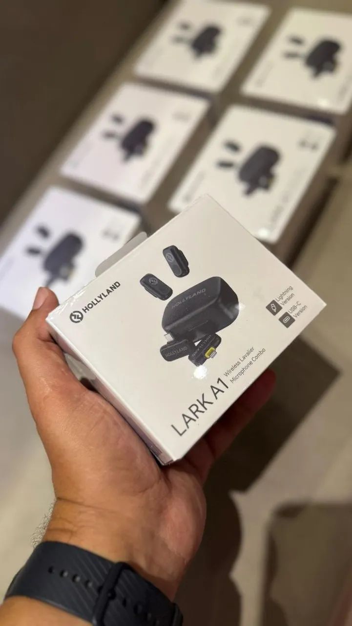 Microfone Lavalier Sem Fio Hollyland Lark A1