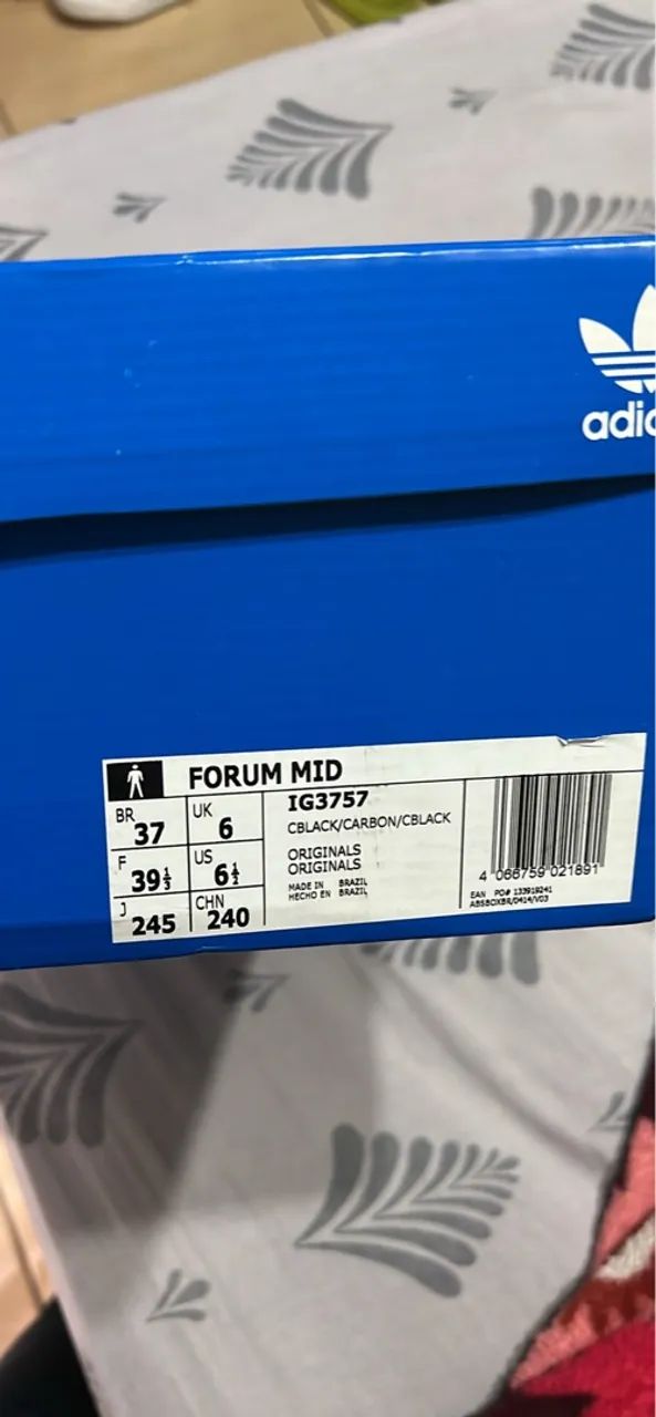 Tênis Adidas Fórum Mid Tamanho 37 - Foto 2