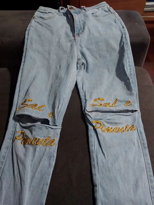 Calça Jeans Sal e Pimenta 