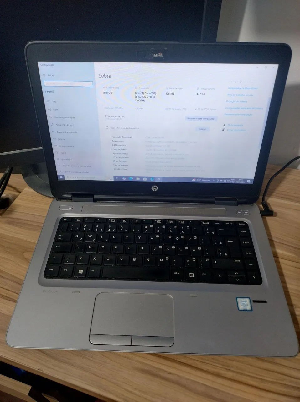 Notebook HP ProBook 640 G2