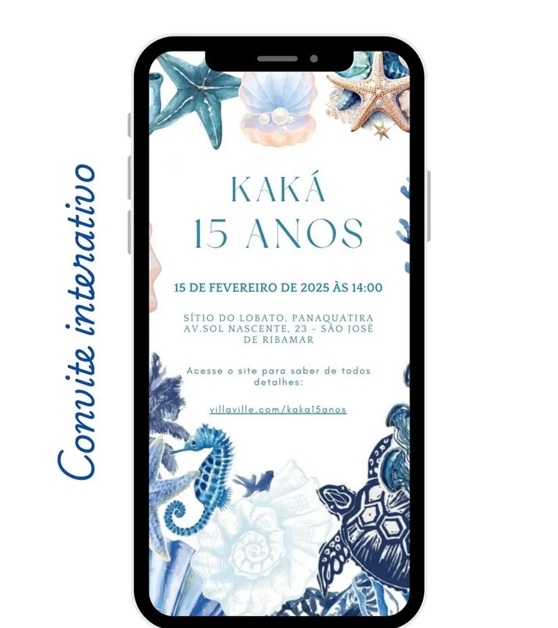 Convite Interativo Casamentos, aniversários?