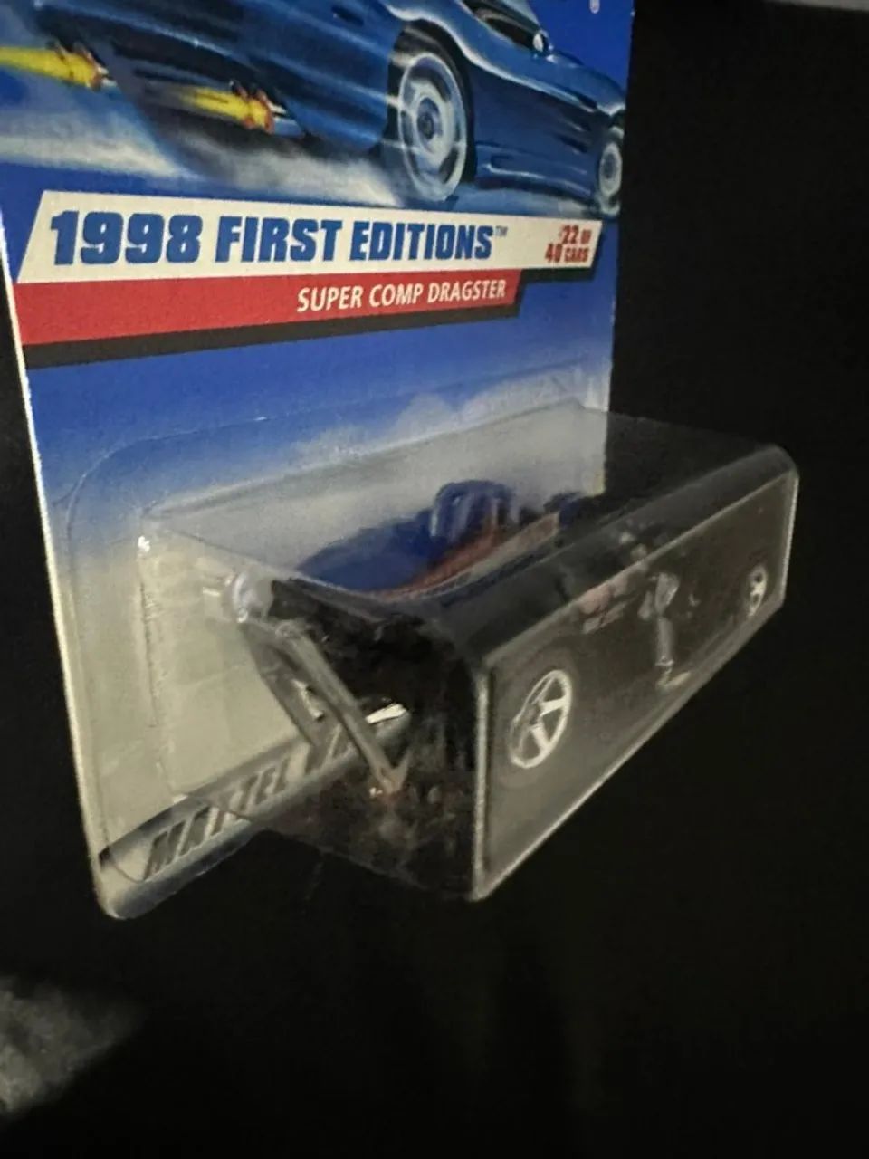 Hot Wheels Mainline Super Comp Dragster Preto - Foto 4