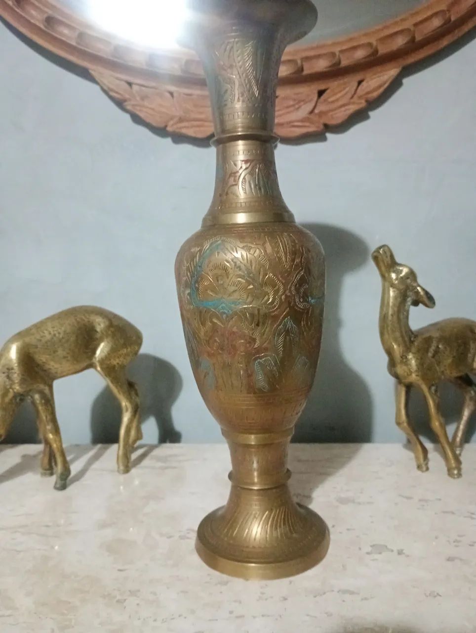 Vaso ? Indiano bronze  - Foto 5