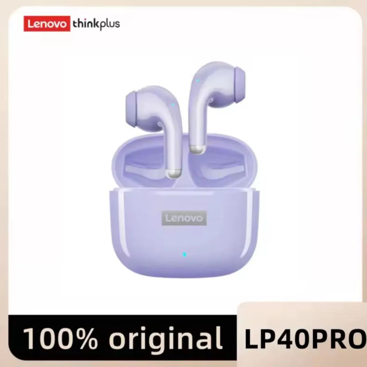 Fone Bluetooth Lenovo ThinkPlus LP40 Pro TWS - lacrado!! - Foto 3