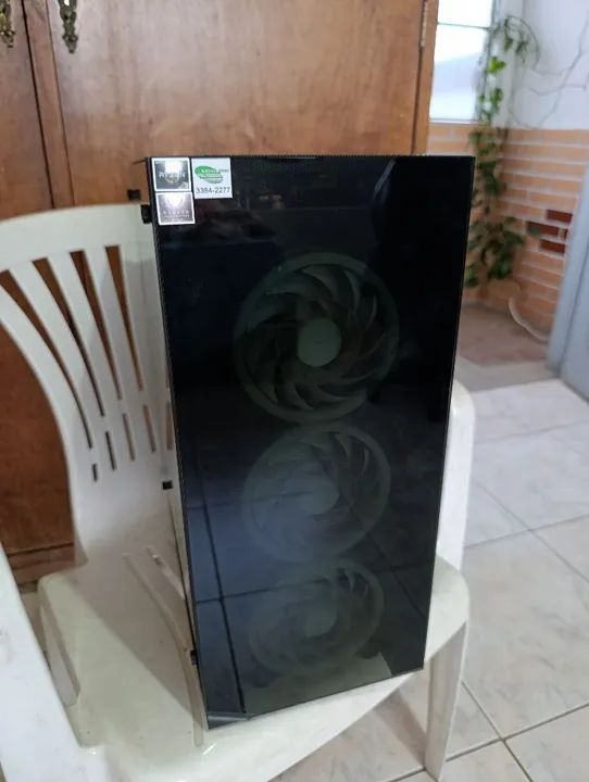 Gabinete Gamer RGB com 3 Fans - Foto 2