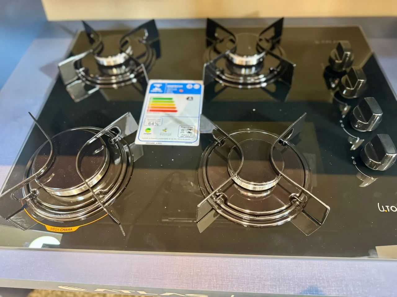 Fogão Cooktop 4 bocas  - Foto 3