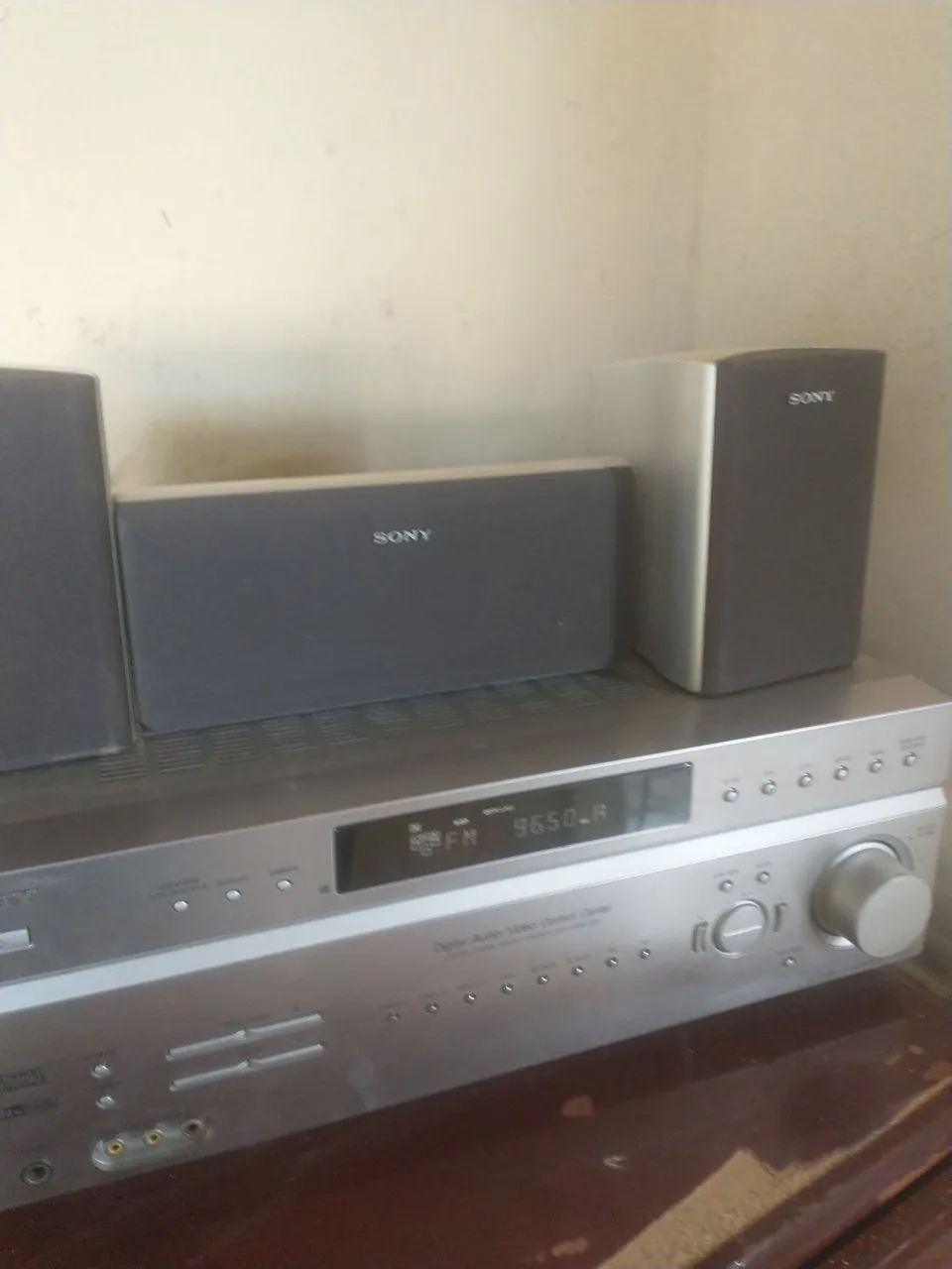 Home theater Sony completo com receptor e caixas acústicas - Foto 3