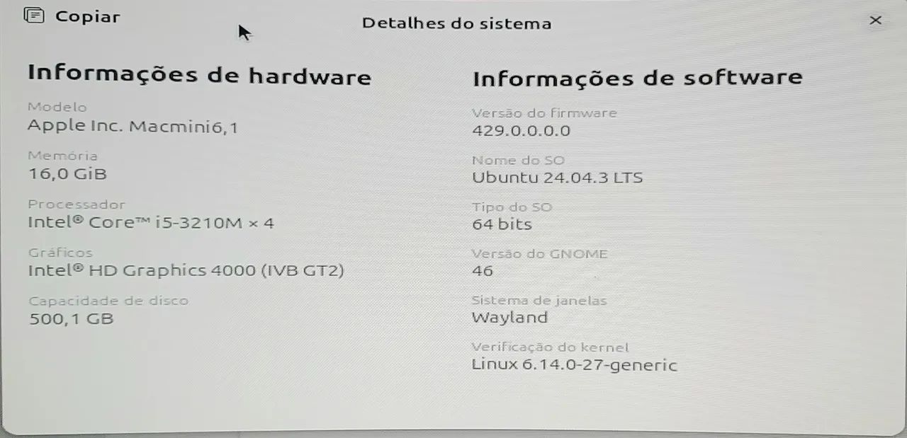 Mac Mini Late 2014 i5 SSD 500 GB 16 GB RAM - Foto 2