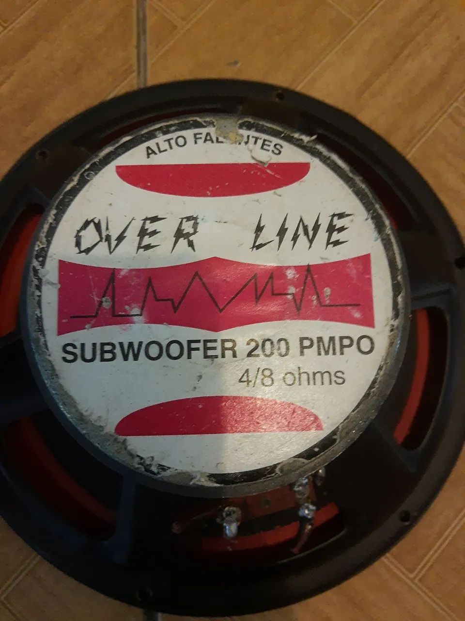 Par de Auto Falantes Subwoofer 200 PMPO 4 Ohms - Foto 2