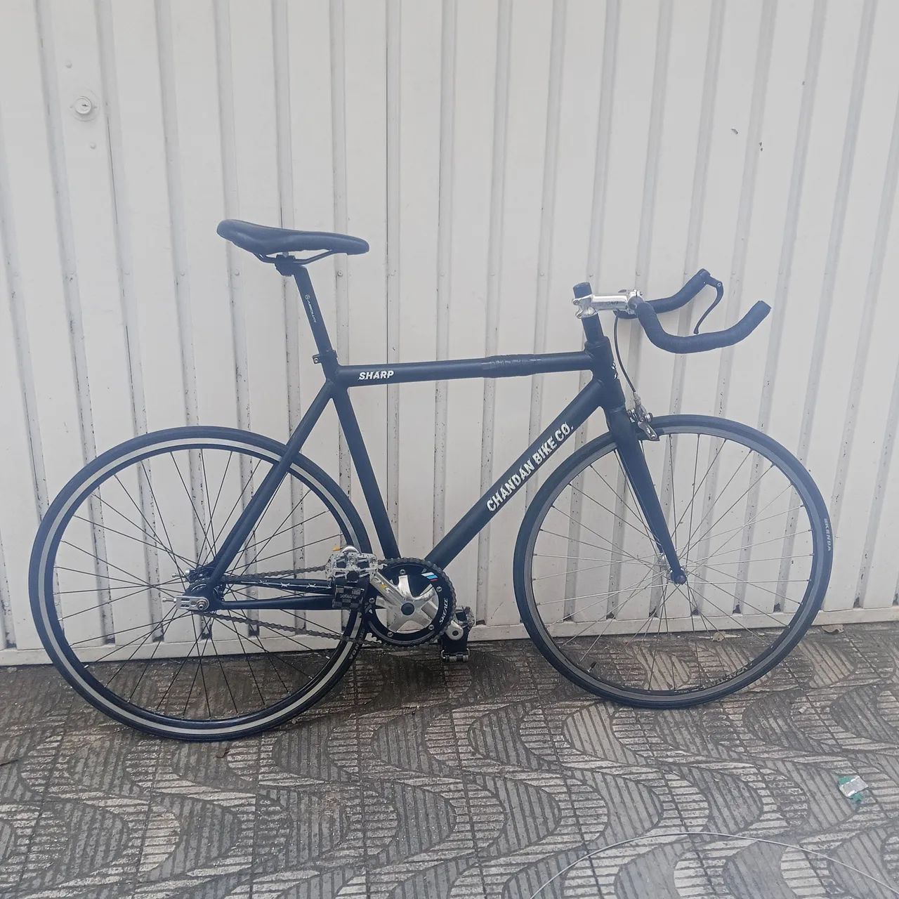 Bike Bicicleta Fixa Chandan Sharp tamanho 53