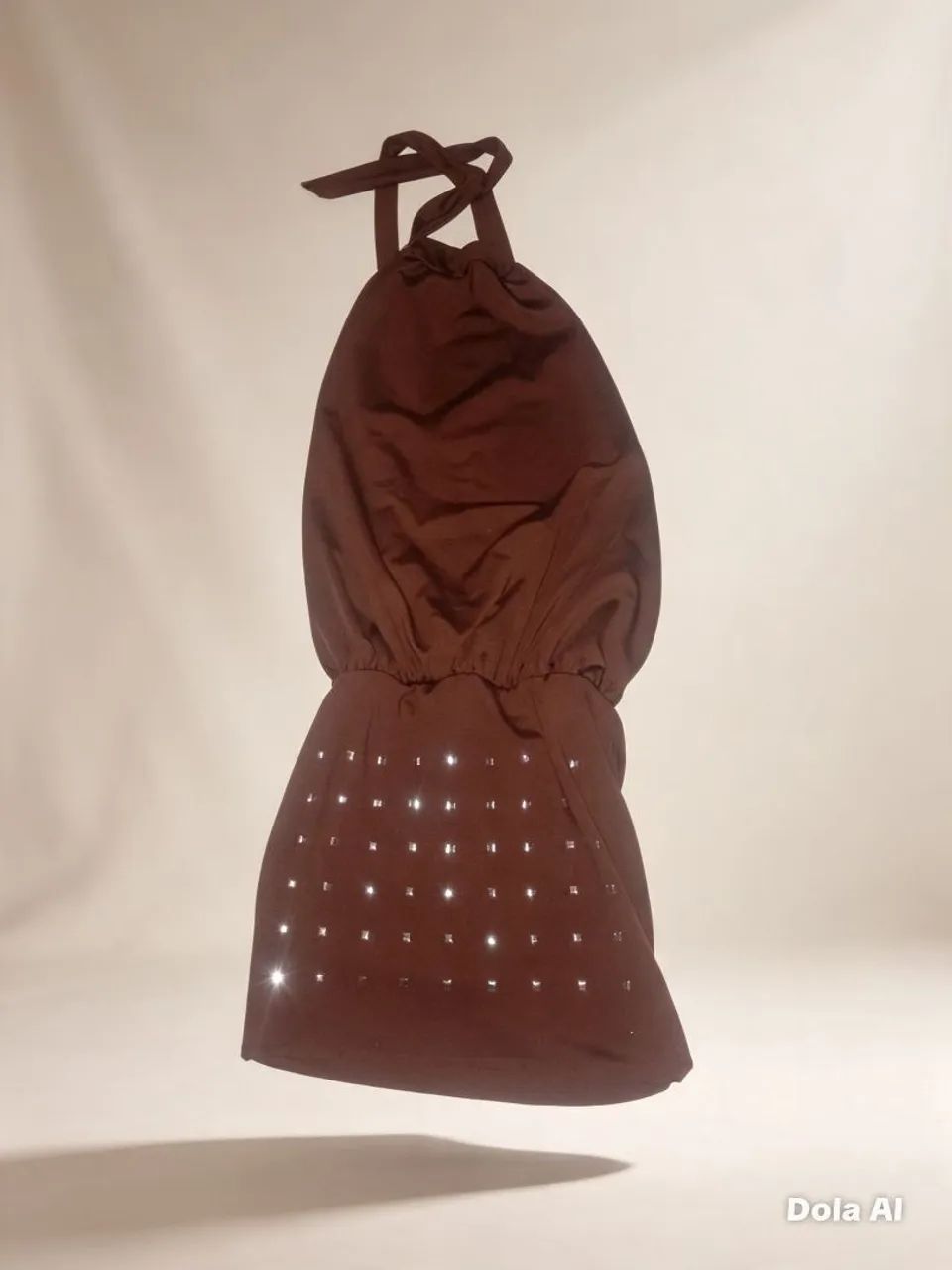 Vestido marrom novo!