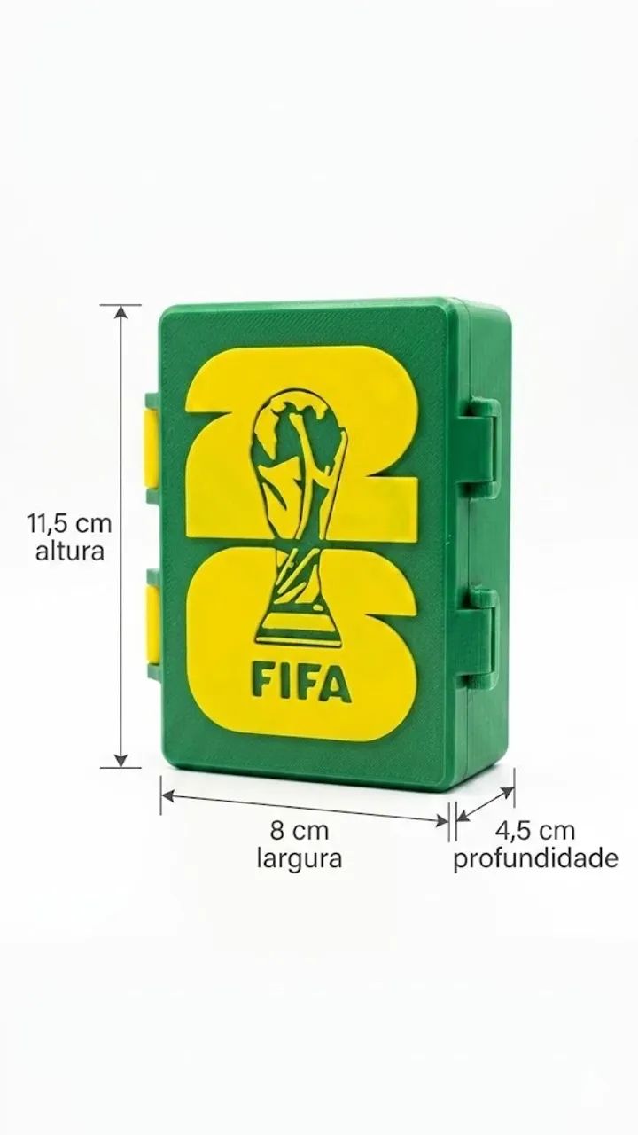 Case para figurinhas/copa do mundo - Foto 2
