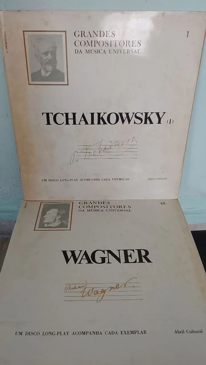 Grandes Compositores da música universal (VINIL) 1/48 completa 