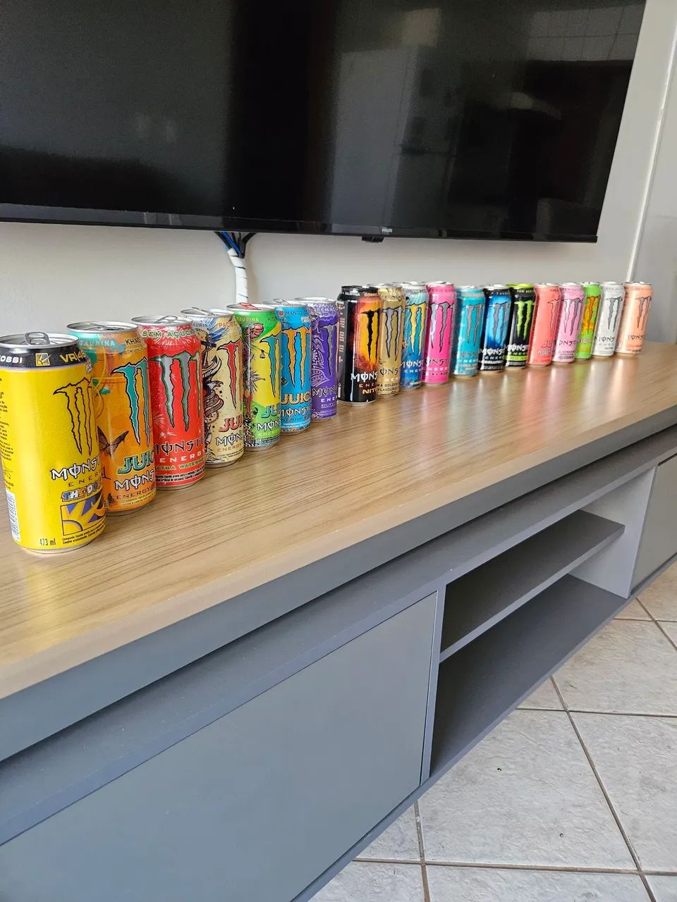 Coleção de latas Monster energy - Foto 2
