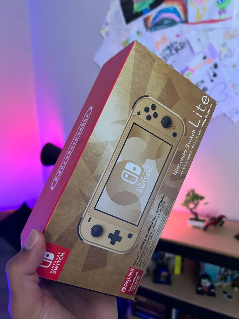Nintendo Switch Lite Zelda Edition 