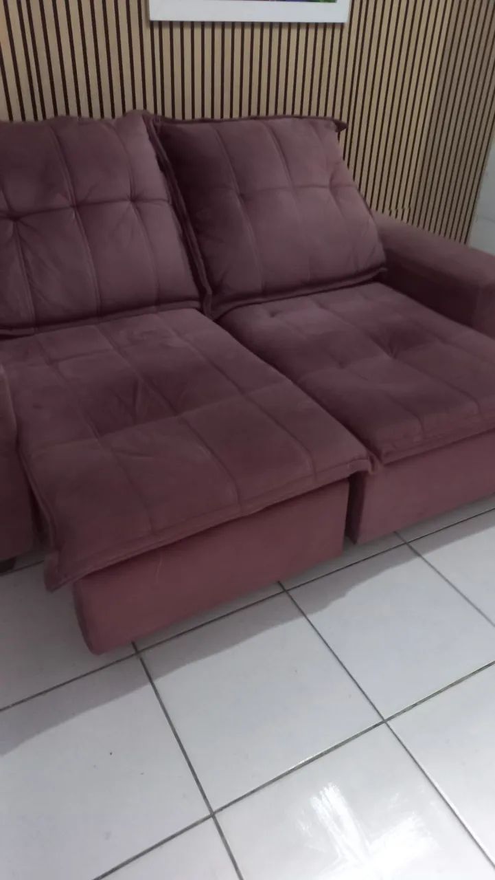 Sofá com baú 