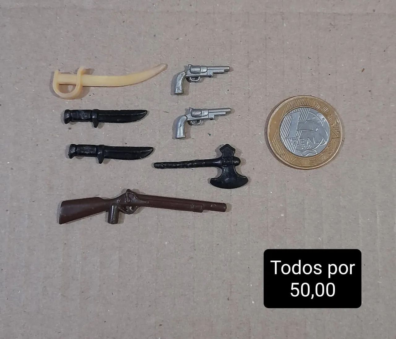 Lote miniaturas de arminhas