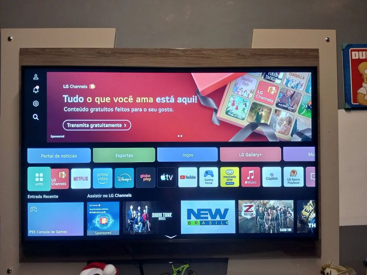 Smart tv LG 55 POLEGADAS COM PAINEL 