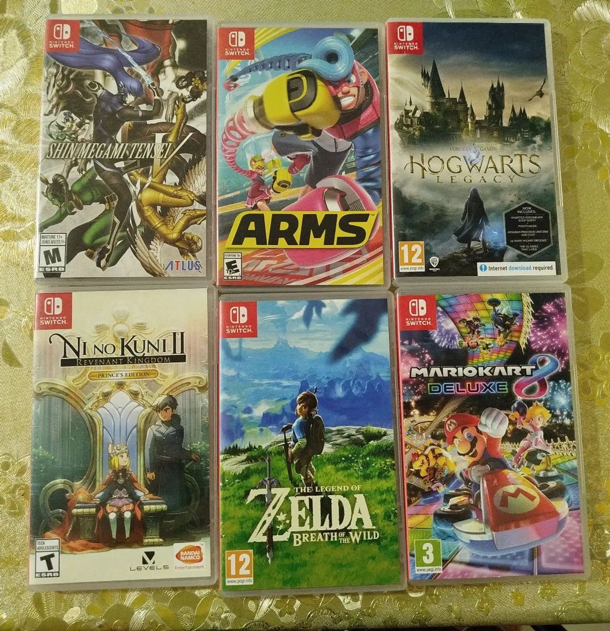 Jogos Nintendo switch e switch 2 
