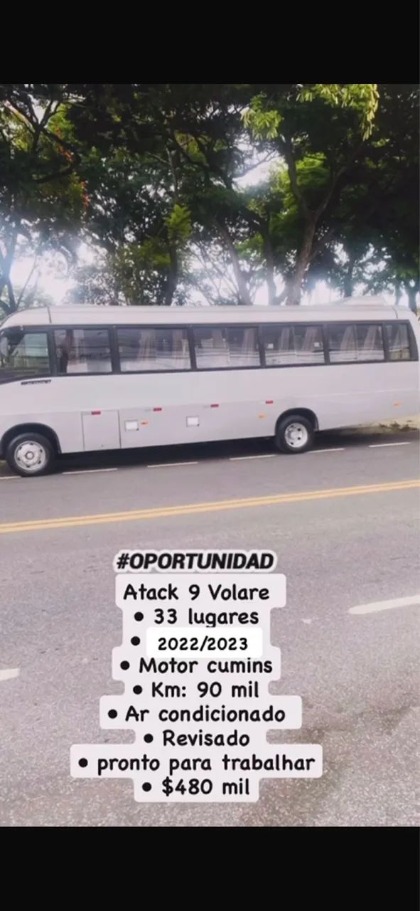 Micro Ônibus Atack 9 Volare