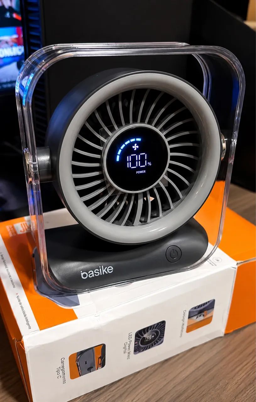 VENTILADOR DE MESA BASIKE - Foto 2
